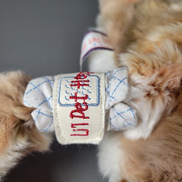 Lil' Pet Hospital Plush Calico Cat Toy 12" Stuffed Animal Realistic Multicolor - Picture 7 of 16